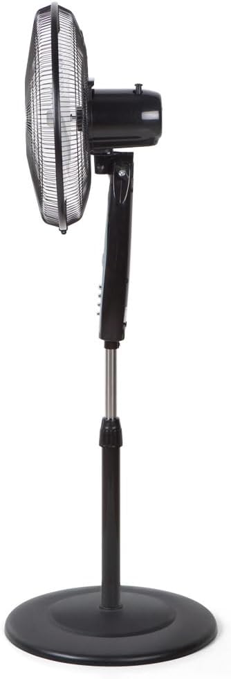 Orbegozo Sf 0148 - Oscillating Pedestal Fan, 3 Ventilation Levels, 40 cm Blades, Adjustable Height, 50 W, Energy Efficiency Class A