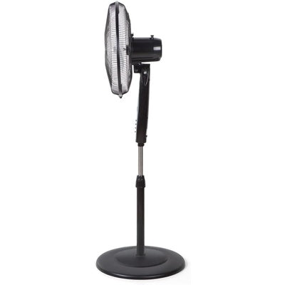 Orbegozo Sf 0148 - Oscillating Pedestal Fan, 3 Ventilation Levels, 40 cm Blades, Adjustable Height, 50 W, Energy Efficiency Class A