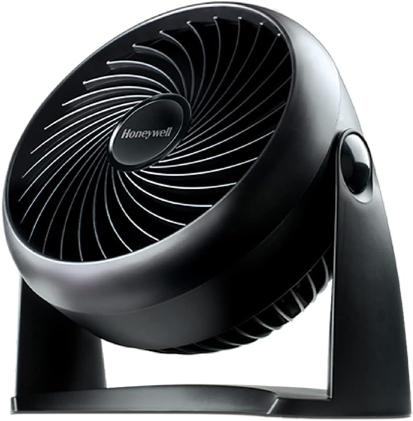 Honeywell TurboForce Power Fan (Quiet Operation for Refreshment, Variable Tilt 90°, 3 Speed, Wall Mount Option, Table Fan) HT900