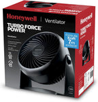 Honeywell TurboForce Power Fan (Quiet Operation for Refreshment, Variable Tilt 90°, 3 Speed, Wall Mount Option, Table Fan) HT900