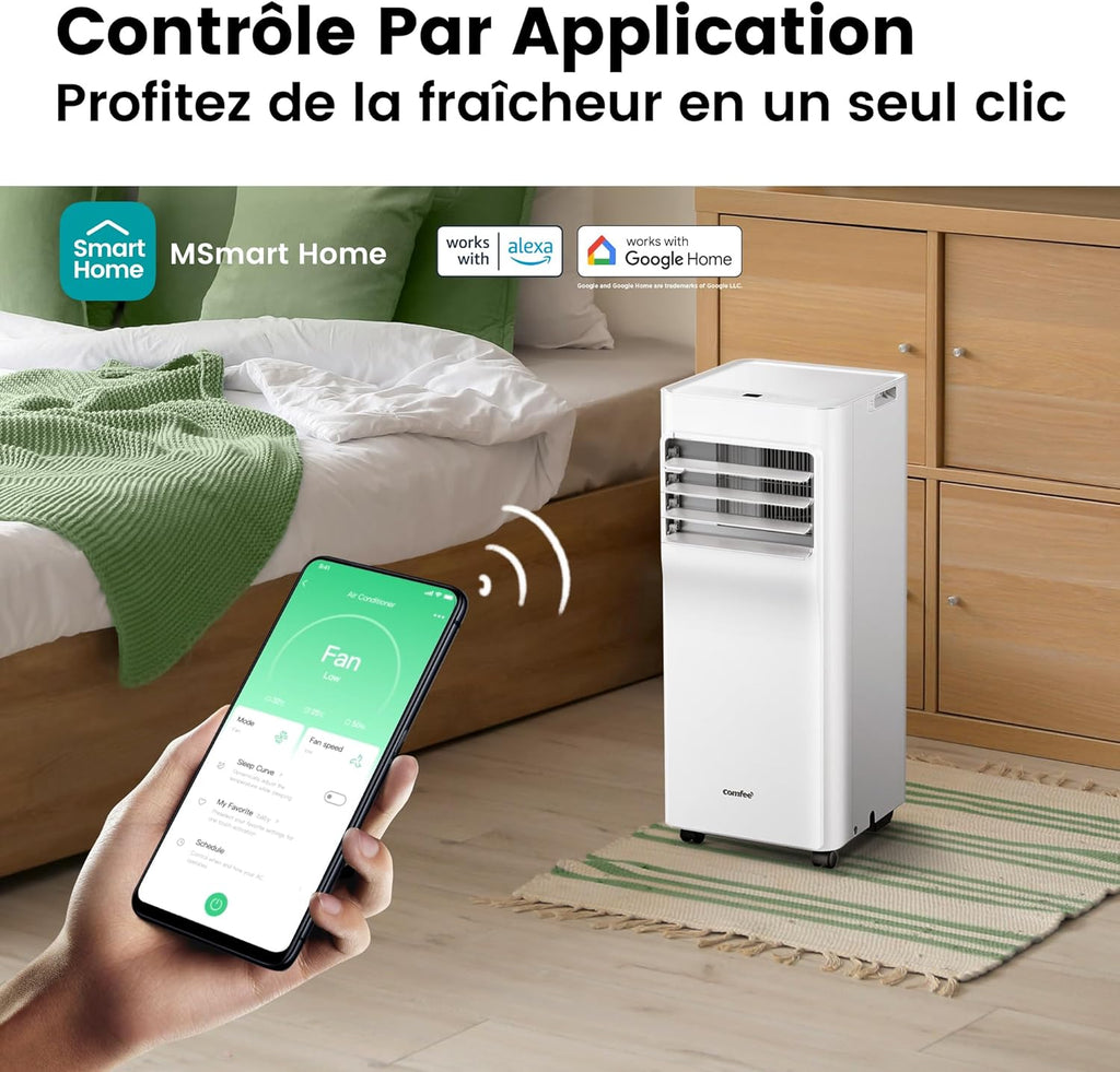 COMFEE Breezy Cool 2.0 Portable AC 7000 BTU